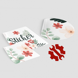 Sticker individuell mit Logo konfigurieren und bedrucken