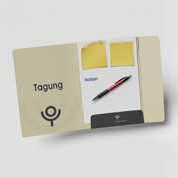 Tagungsmappen online günstig mit Logo individuell bedrucken
