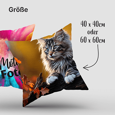 Kissen mit Bild bedrucken lassen